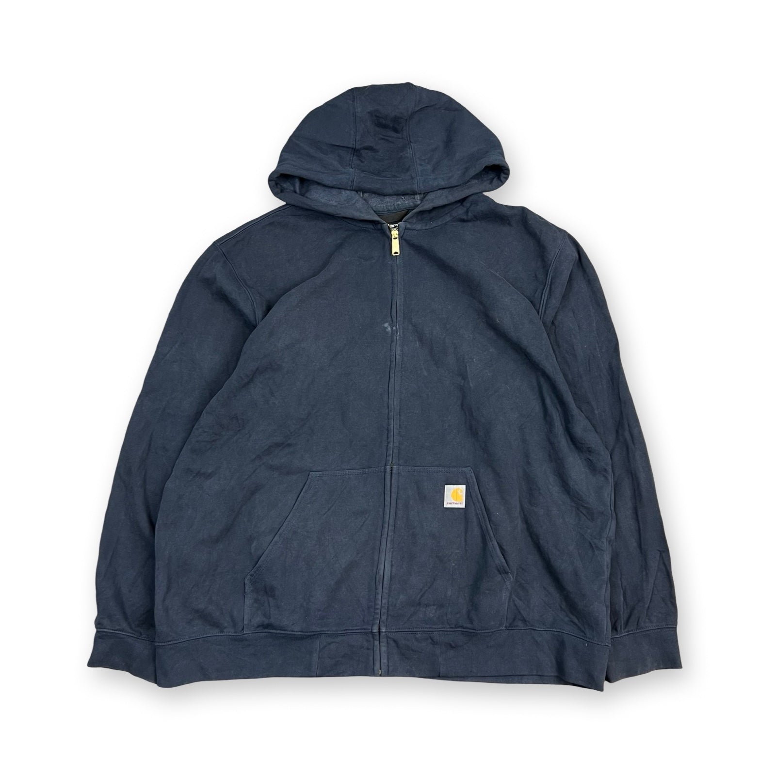 Vintage Carhartt Full Zip Hoodie in navy blue