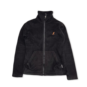 vintage kangol full zip fleece womens