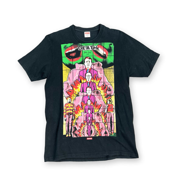 Supreme Gilbert & George Death T-Shirt in black