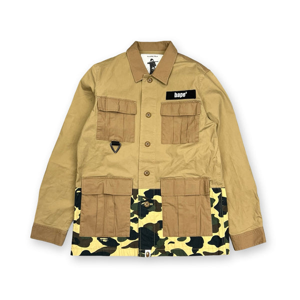 BAPE Military Jacket in beige