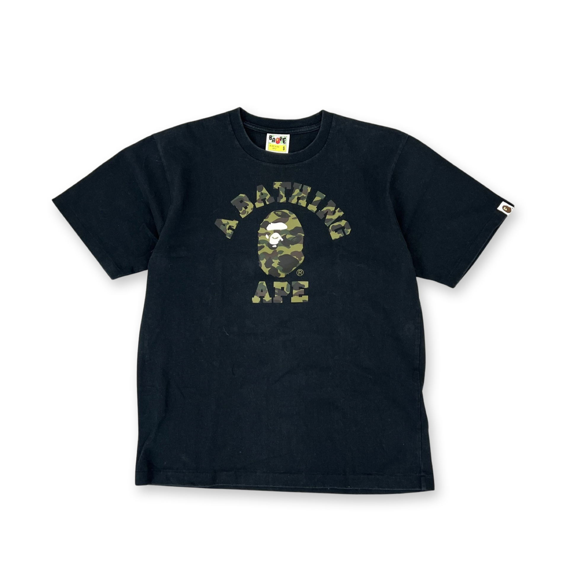 BAPE College T-Shirt in black