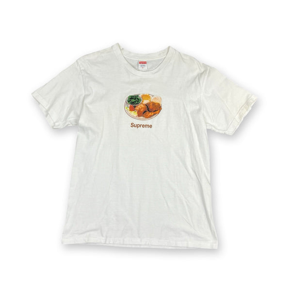 Supreme Chicken Dinner T-Shirt in white