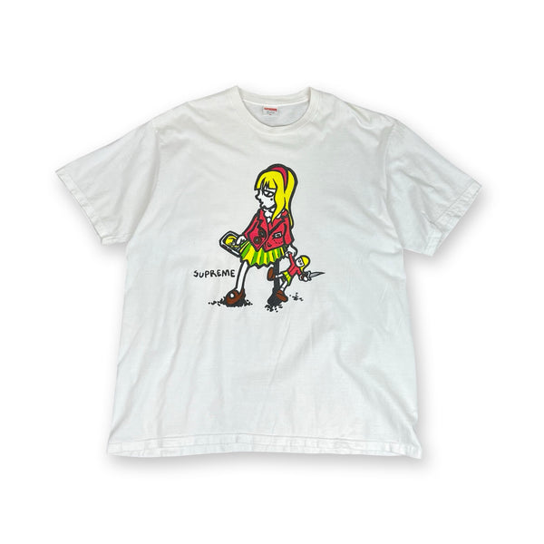 Supreme Suzie Switchblade T-Shirt in white