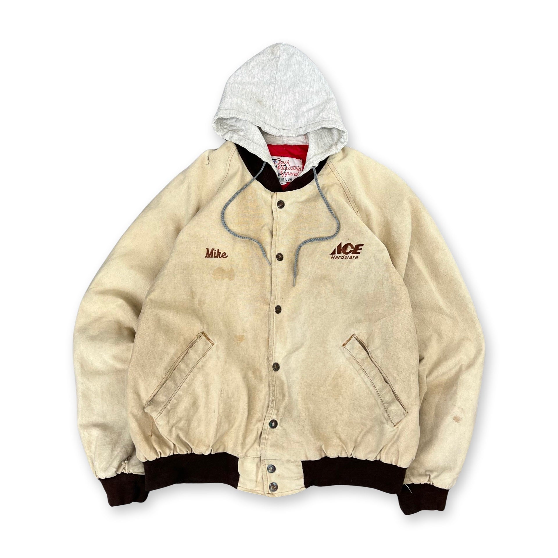 Vintage Ozark Mountain Apparel Workwear Jacket in tan