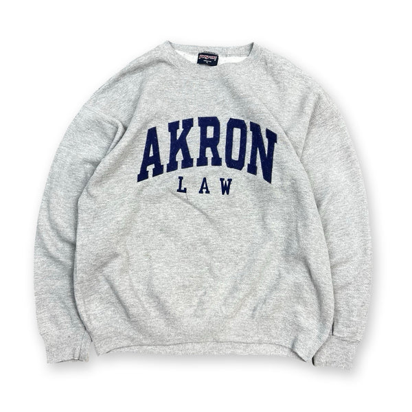 Vintage Akron Law Sweatshirt in grey