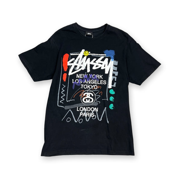 Vintage Stussy T-Shirt in black