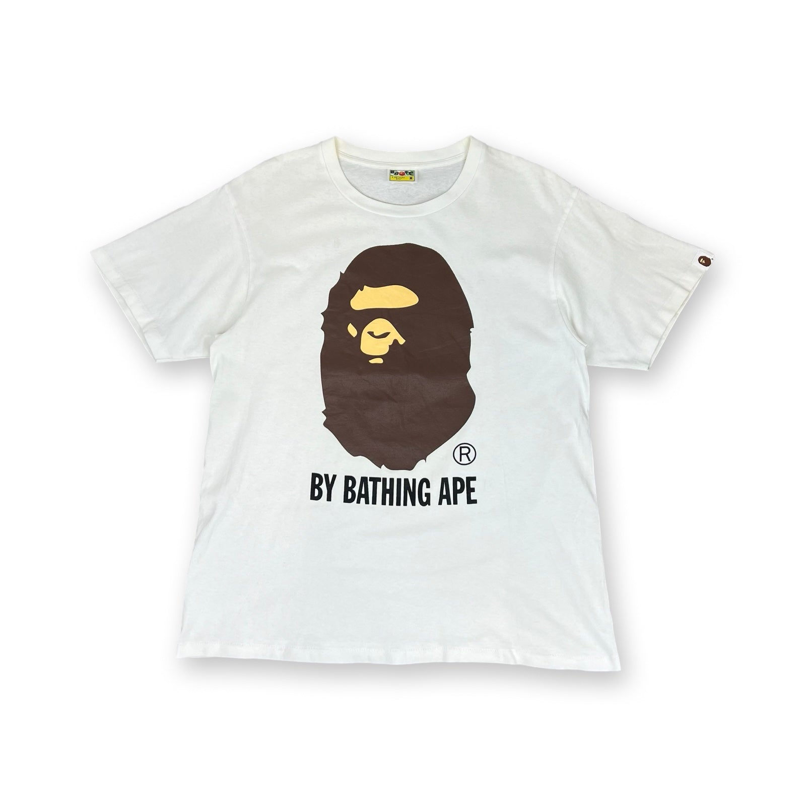 Vintage BAPE Head T-Shirt in white