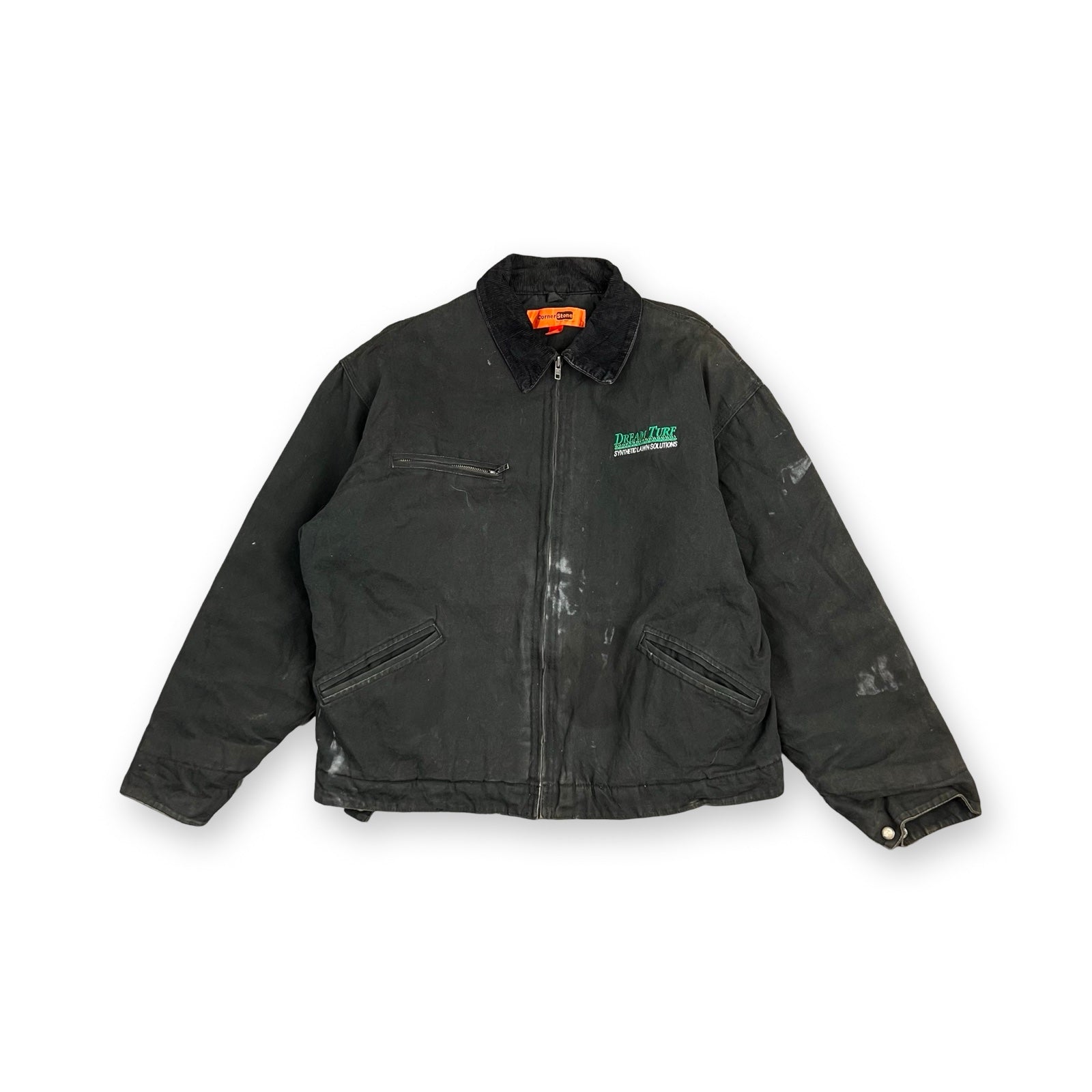 Vintage Corner Stone Workwear Jacket in black