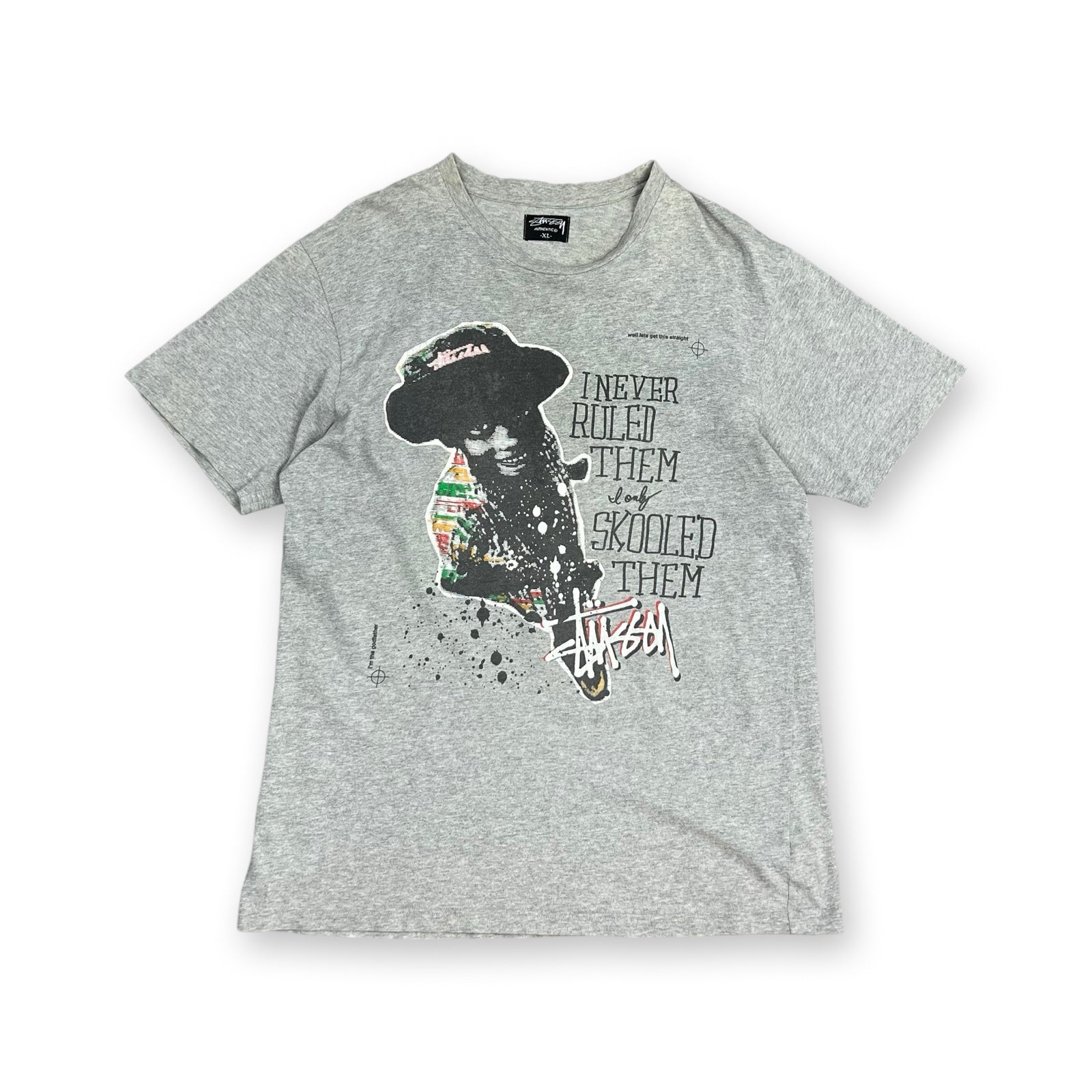 Vintage Stussy T-Shirt in grey