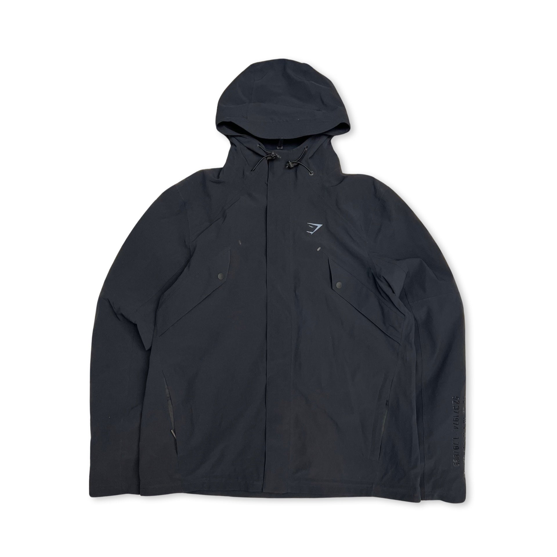 Gymshark Jacket in black Deadsea London