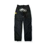 Corteiz Alcatraz Guerillaz Cargo Trousers in black