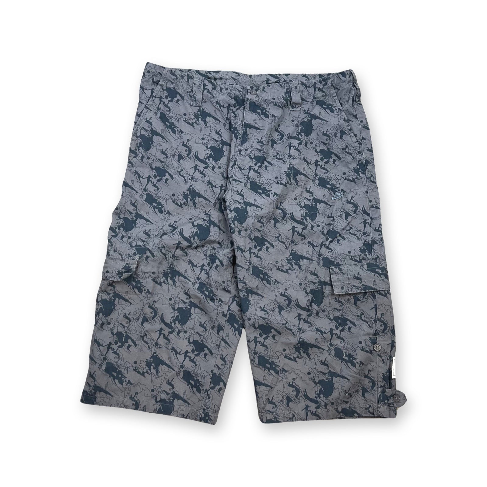 Deadstock Nike Cargo Shorts in grey