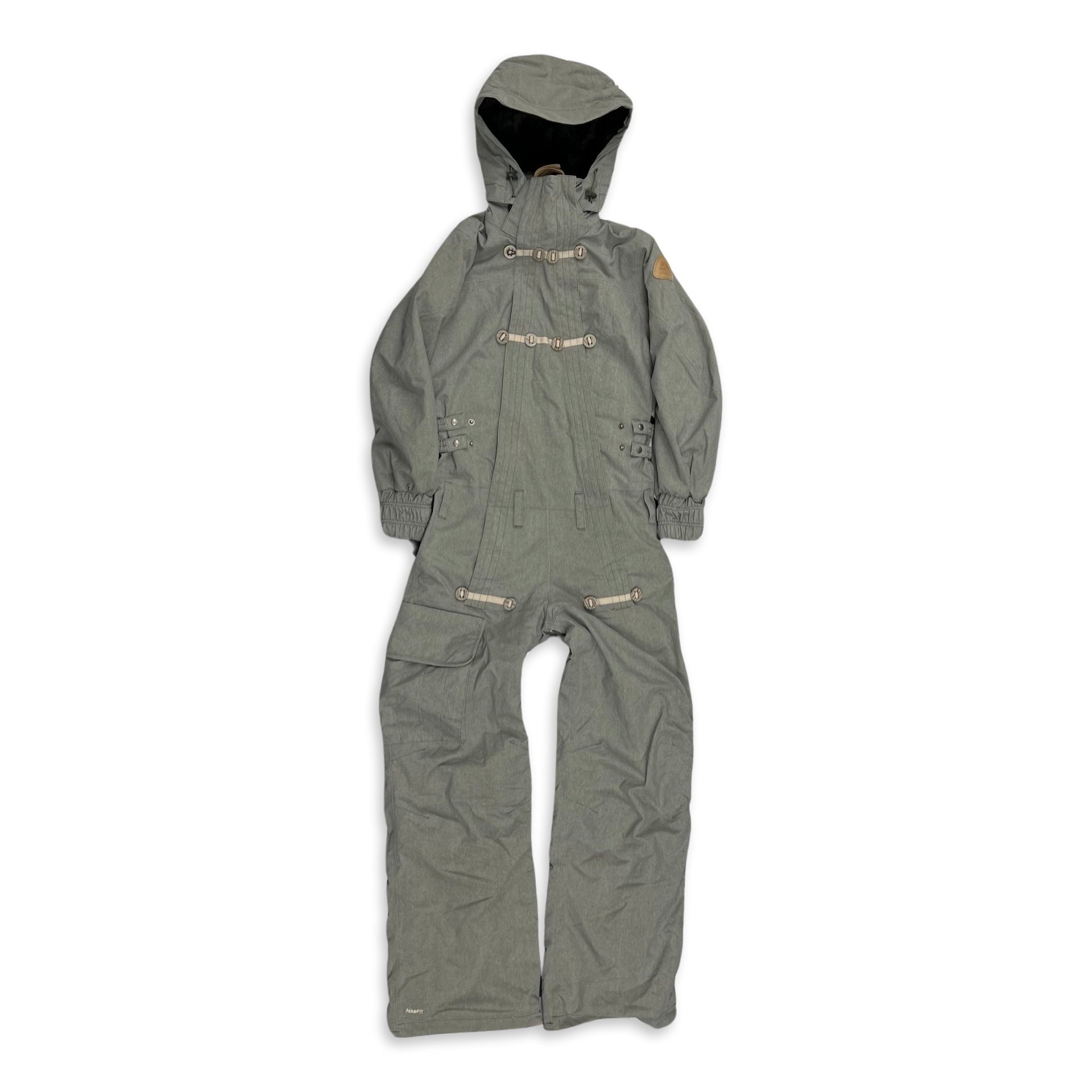 Vintage Nike ACG Ski Suit in grey one piece winter