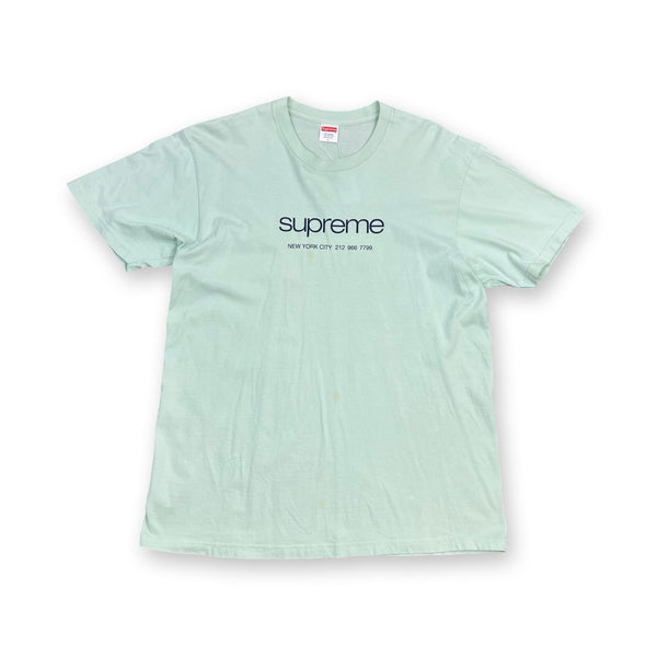 Supreme Shop T-Shirt in light teal