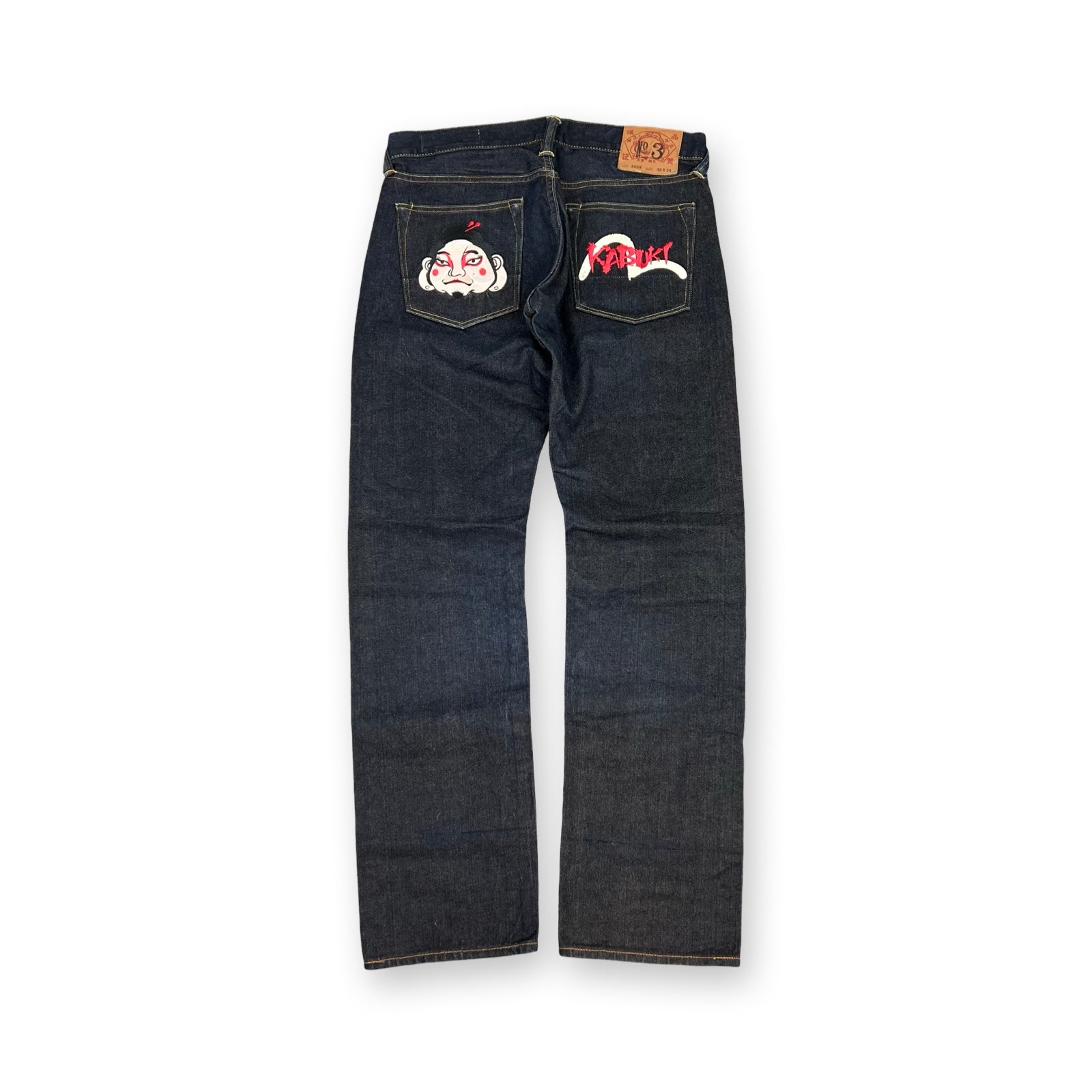 Vintage Evisu Jeans in navy blue