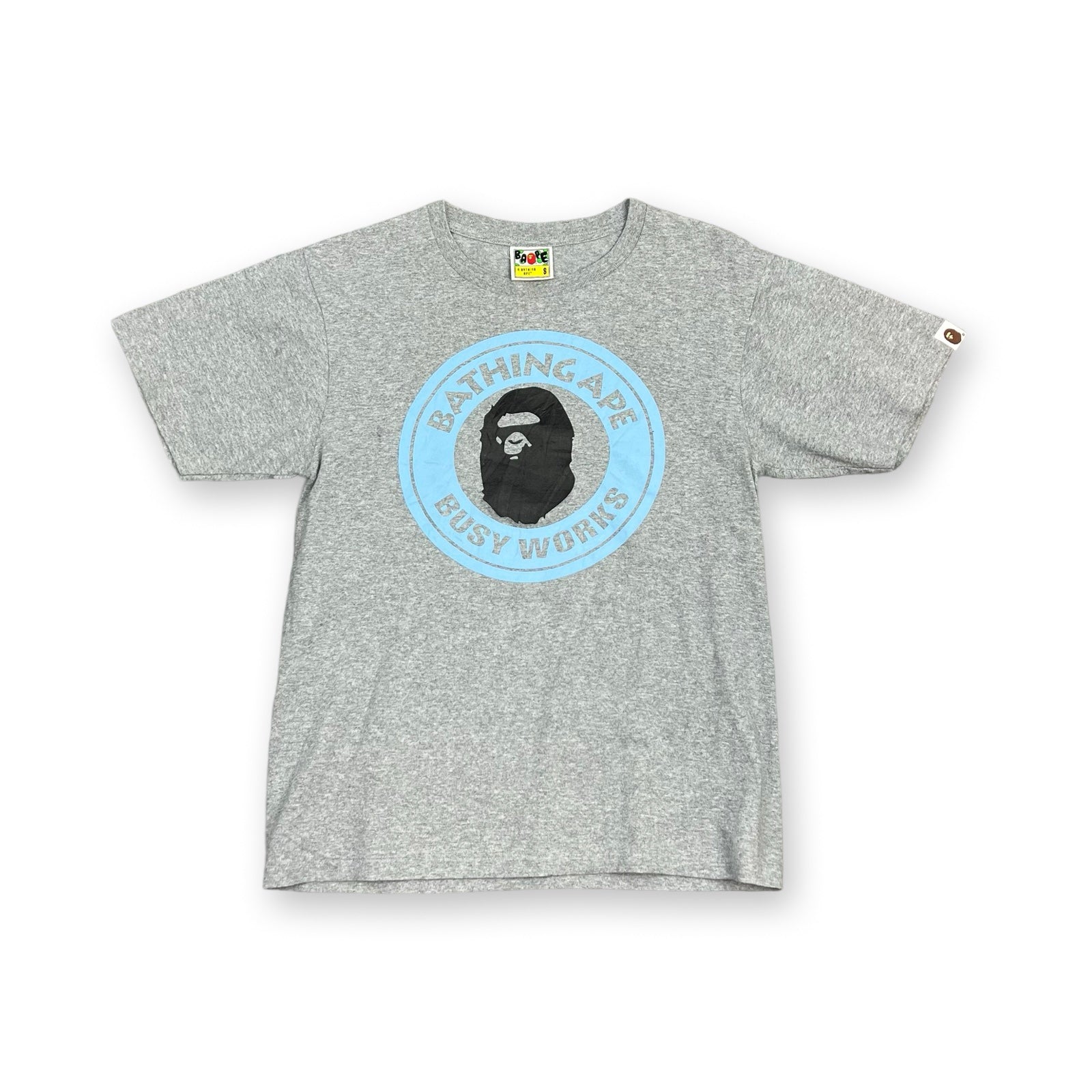 Vintage BAPE T-Shirt in grey