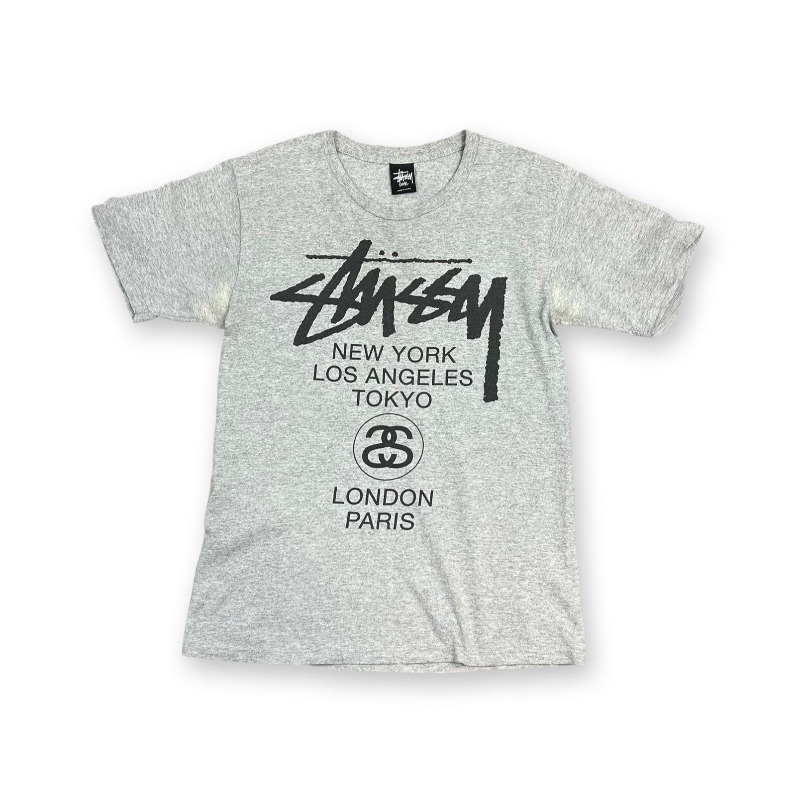 Vintage Stussy T-Shirt in grey