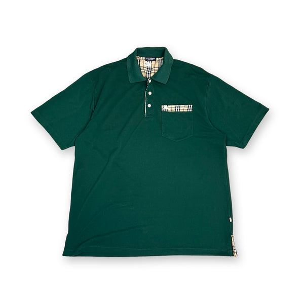 Vintage Burberry Polo T-Shirt in green