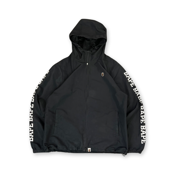 BAPE Windbreaker Jacket in black