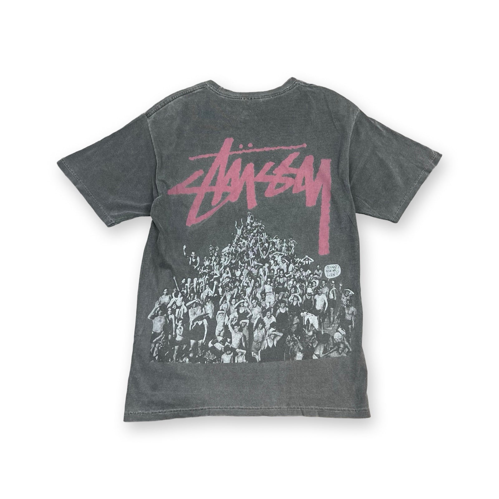 Vintage Stussy T-Shirt in grey