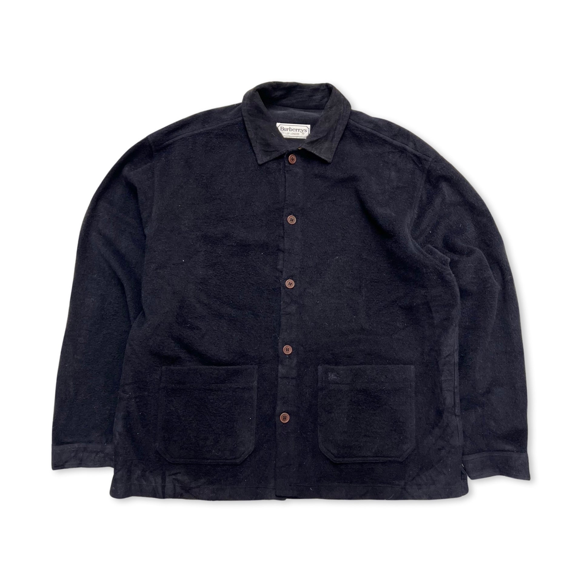 Vintage Burberry Cardigan in navy blue