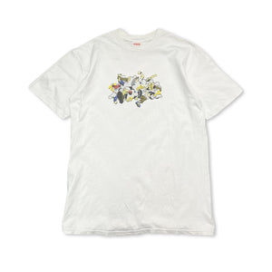 Supreme Cartoon Fight Tee Crew neck mens
