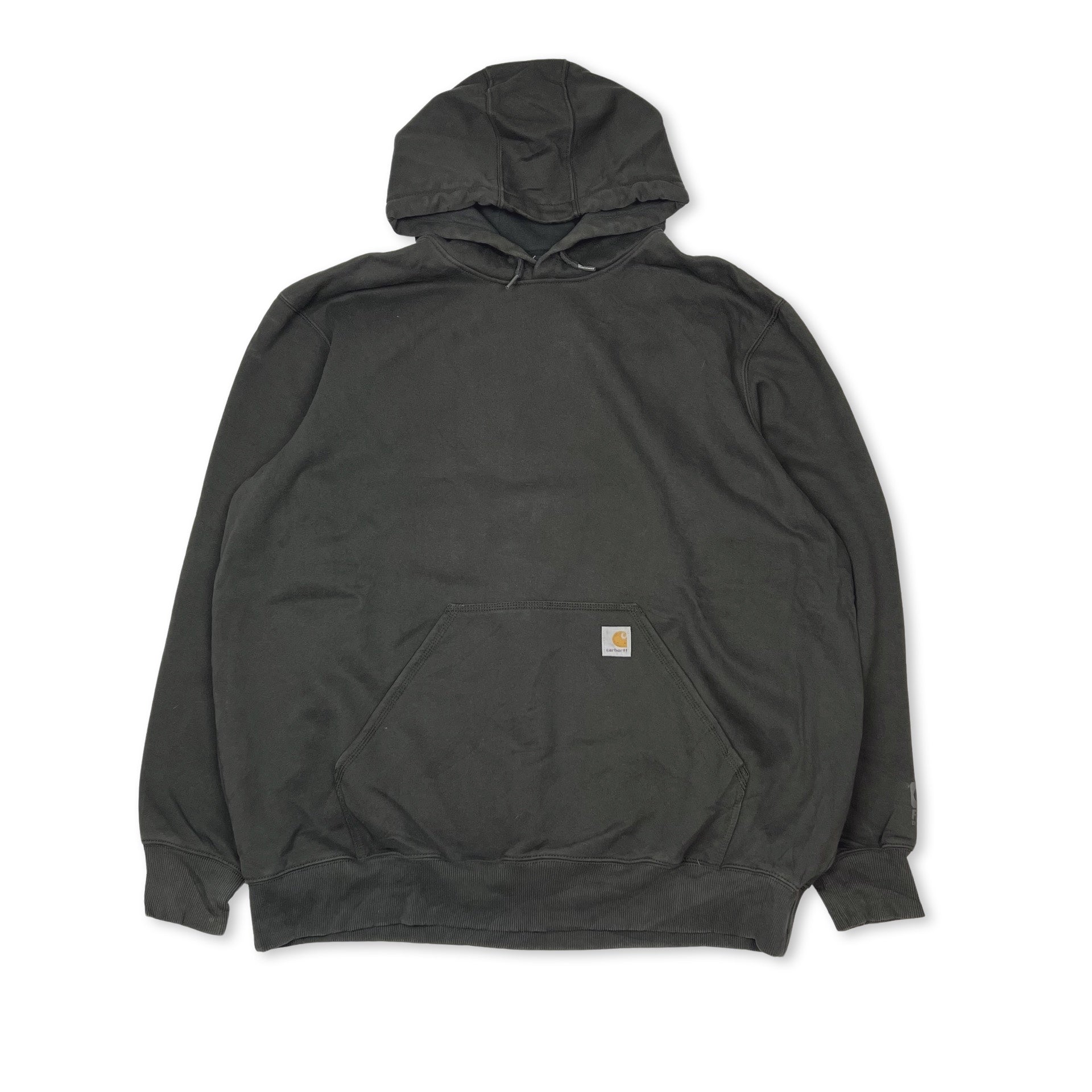 Vintage Carhartt hoodie in khaki green XXL