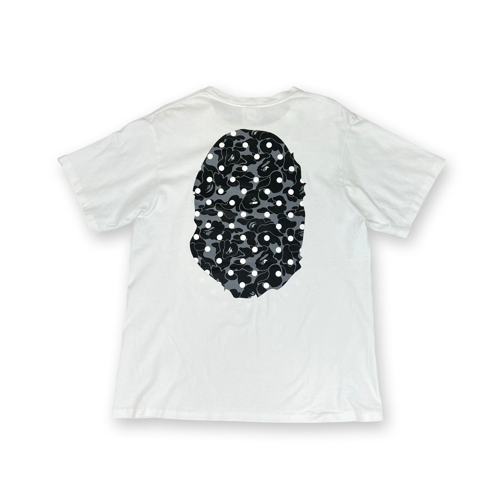 Vintage BAPE Head T-Shirt in white