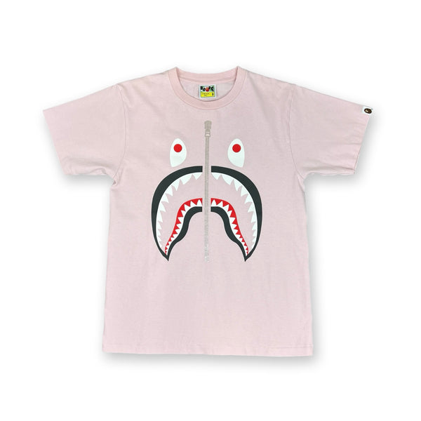 Vintage BAPE Shark T-Shirt in pink