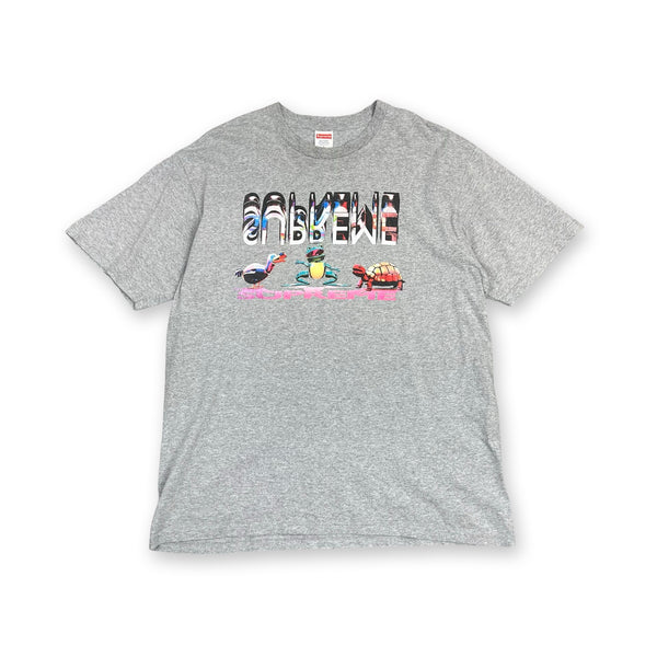 Supreme Friends T-Shirt in grey