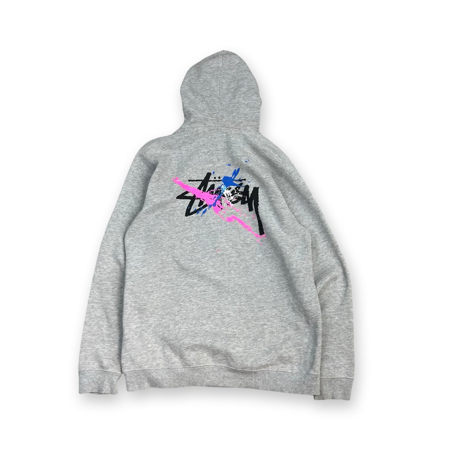 Vintage Stussy Hoodie in grey