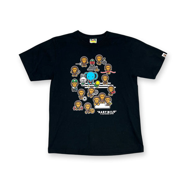 BAPE Baby Milo T-Shirt in black