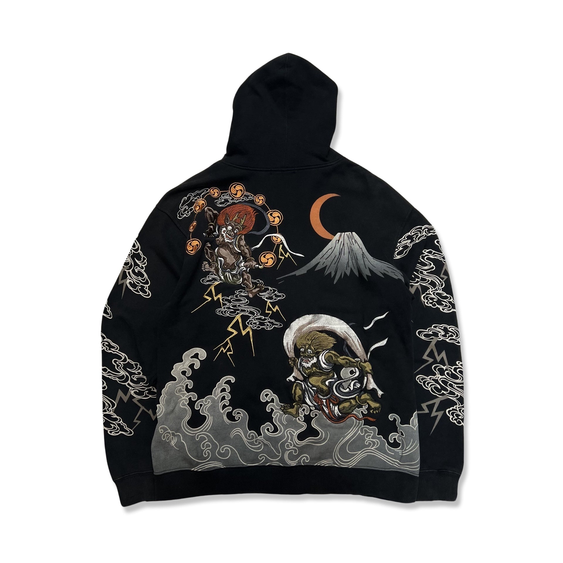 Vintage Karakuri Hoodie in black