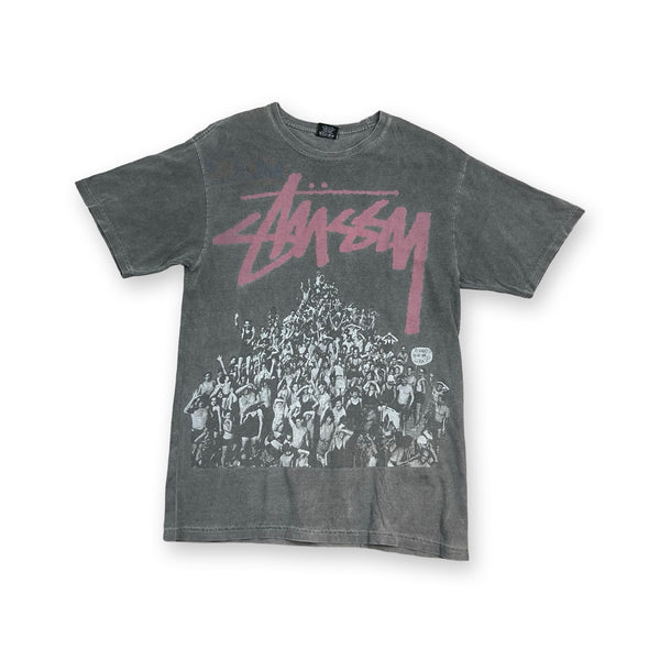 Vintage Stussy T-Shirt in grey