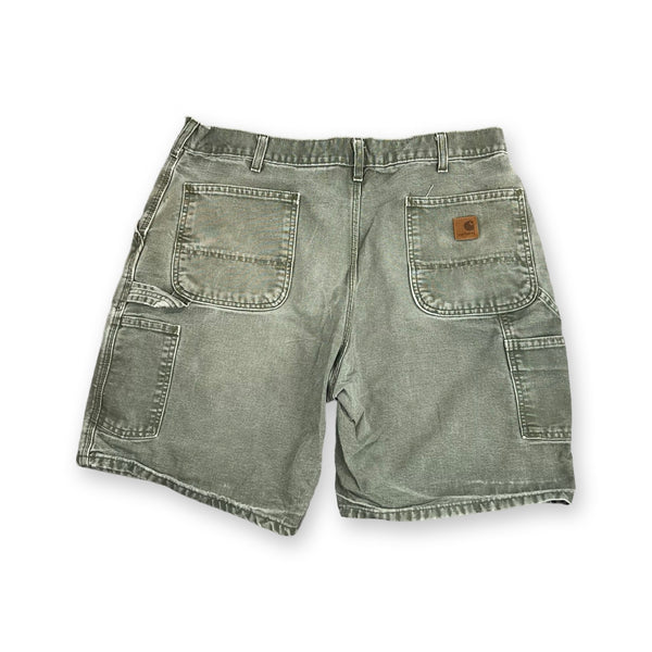 Vintage Carhartt Denim Shorts in green