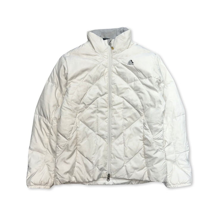 Women's Vintage Nike ACG Puffer Jacket in white