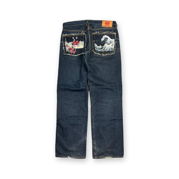 Vintage RMC Jeans in navy blue