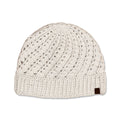 Womens Deadstock Timberland beanie hat in white with Timberland logo.