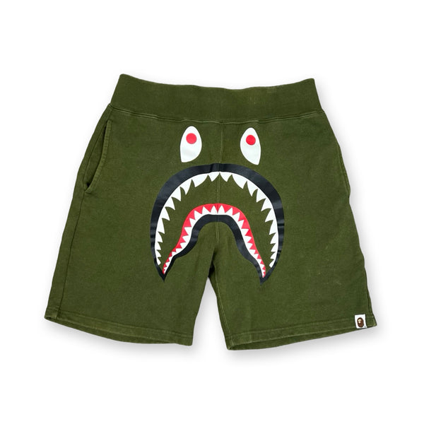 BAPE Shark Shorts in green