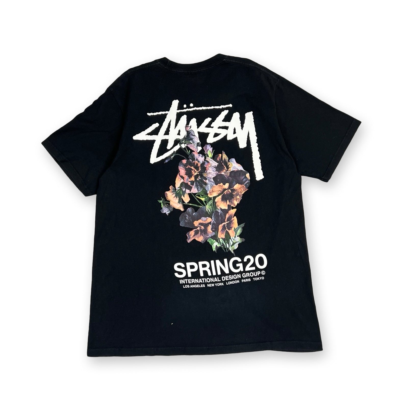 Vintage Stussy T-Shirt in black