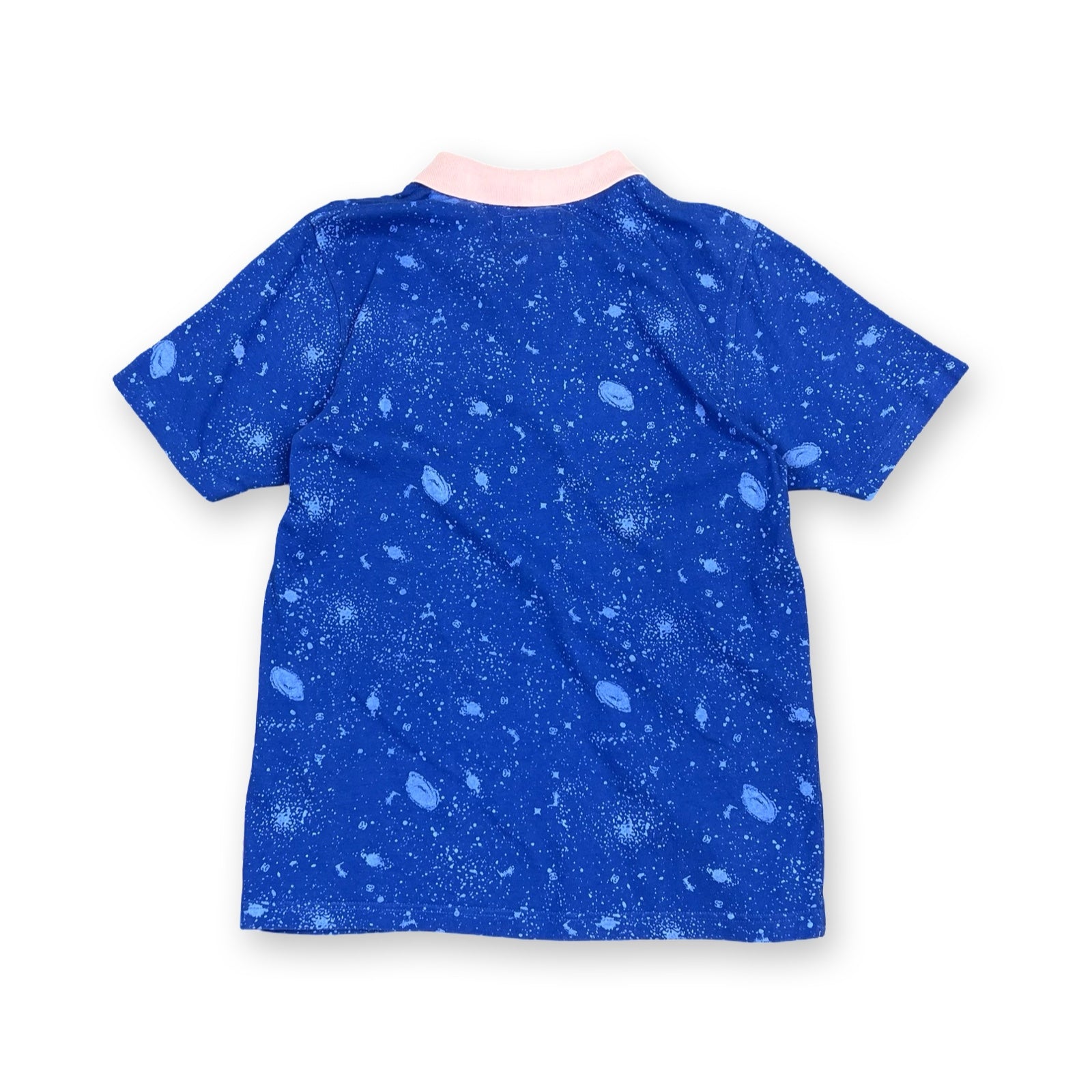 Vintage Stussy Polo T-Shirt in blue