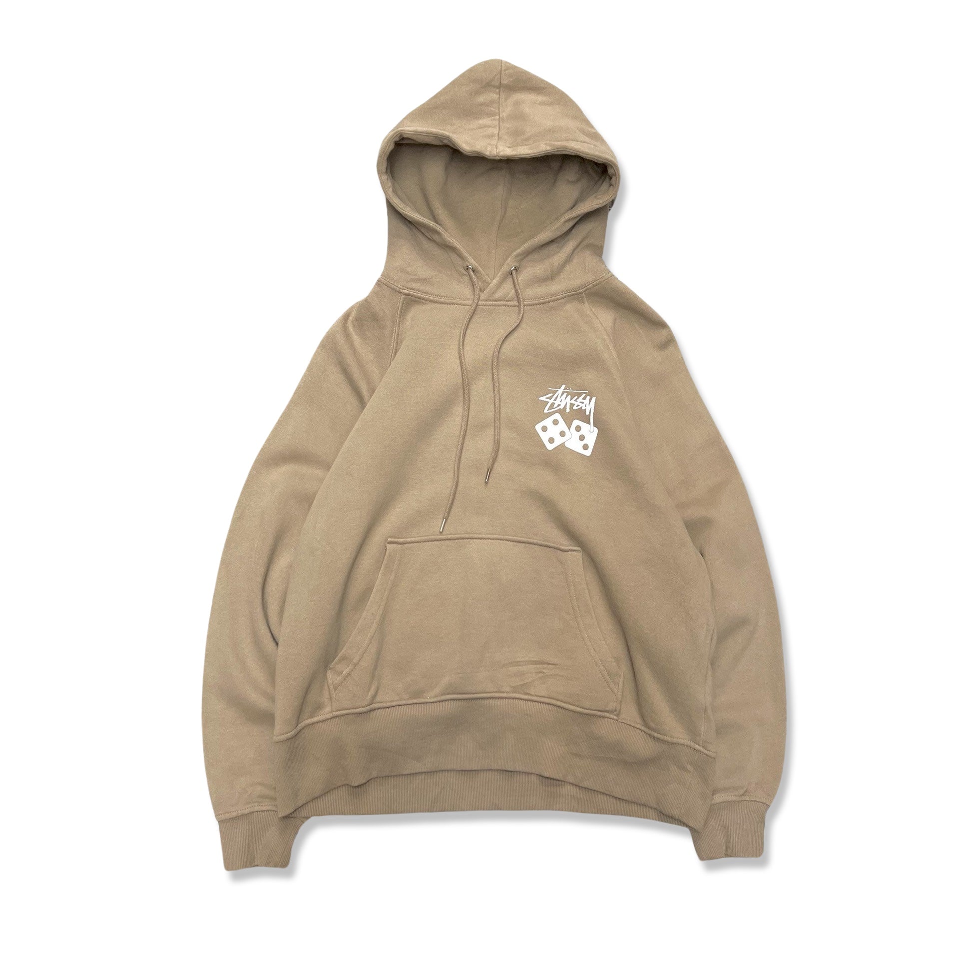 Vintage Stussy Hoodie in beige