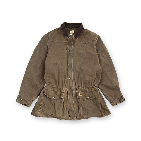 Vintage Carhartt Chore Jacket in brown