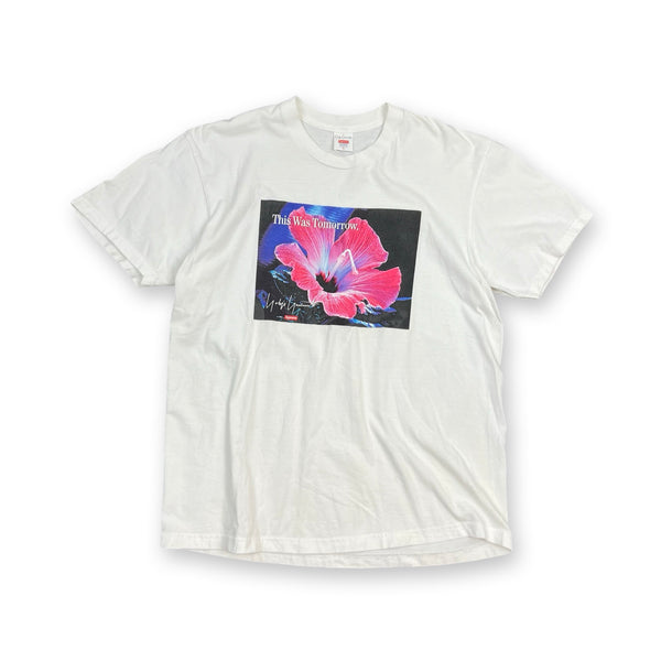 Supreme Yohji Yamamoto This Was Tomorrow T-Shirt in white