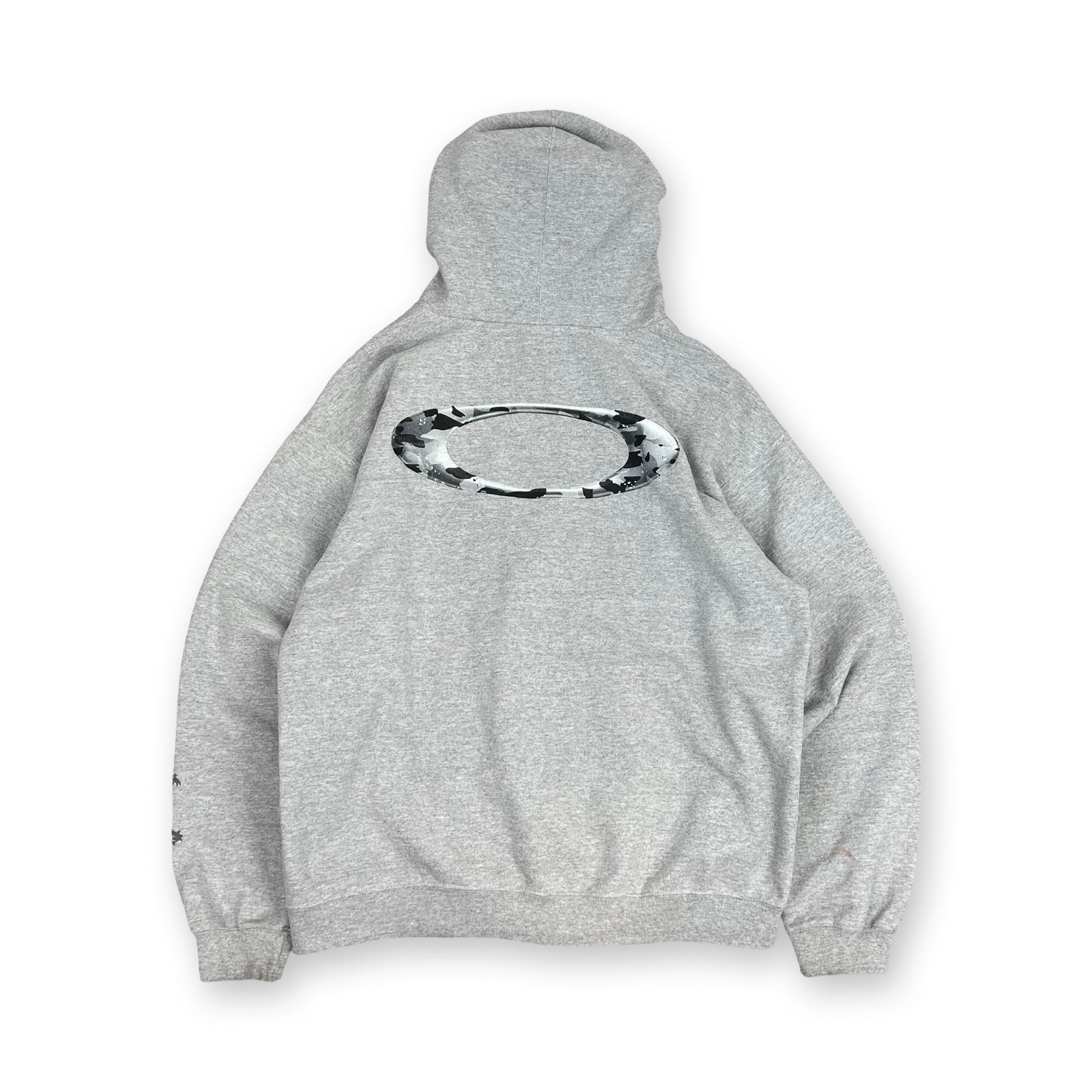 Vintage Oakley Hoodie in grey