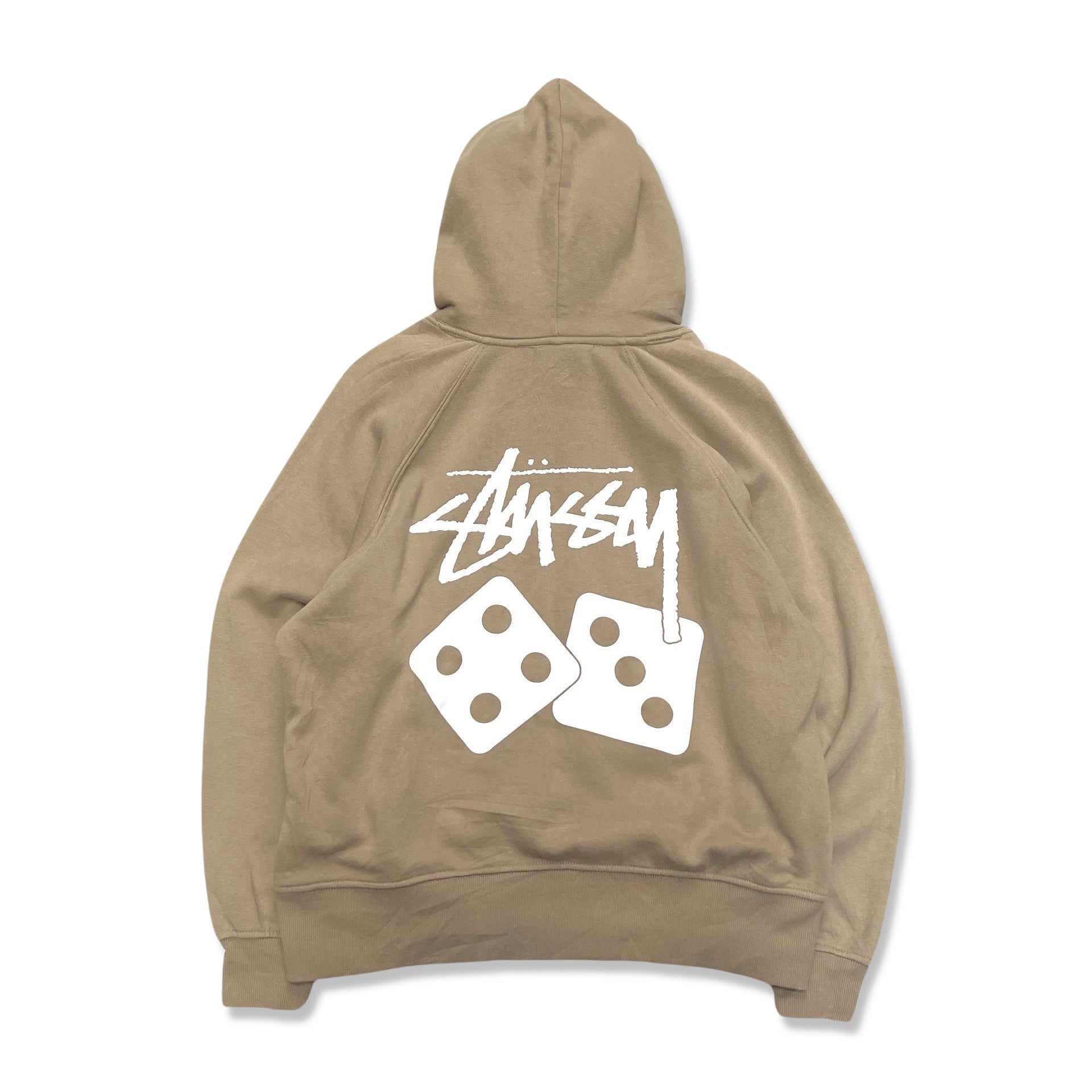 Vintage Stussy Hoodie in beige