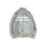 Vintage Stussy Track Jacket in silver