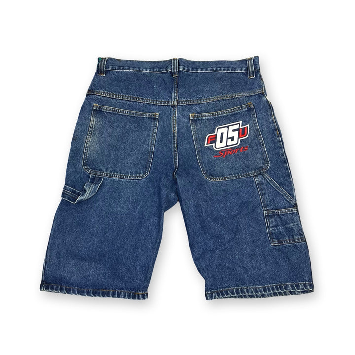 Vintage Fubu Jorts in blue