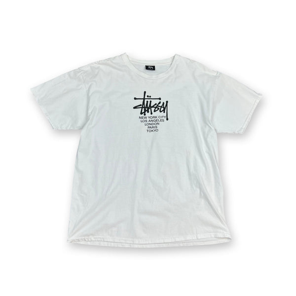 Vintage Stussy T-Shirt in white