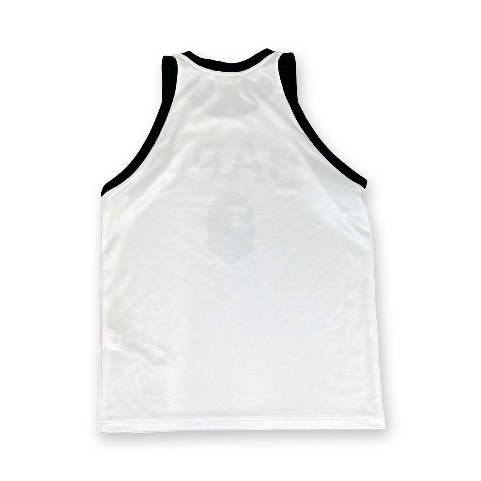 BAPE Jersey Tank Top in white